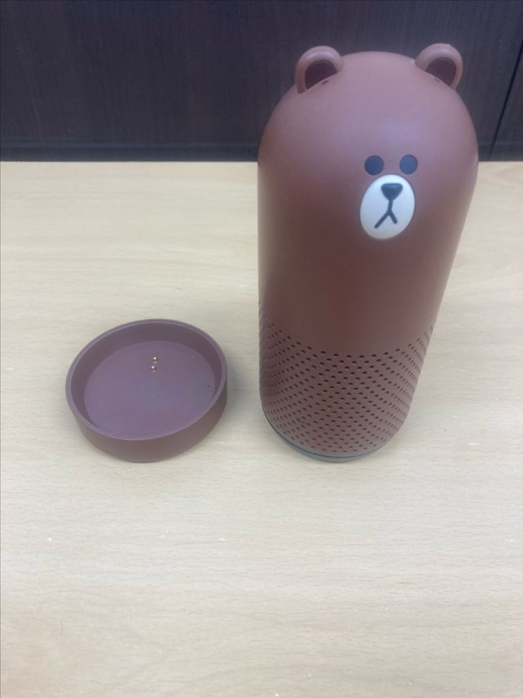 카카오 클로버 AI스피커 브라운 이미지