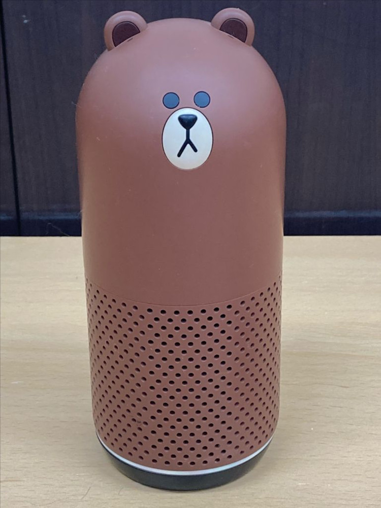 카카오 클로버 AI스피커 브라운 이미지