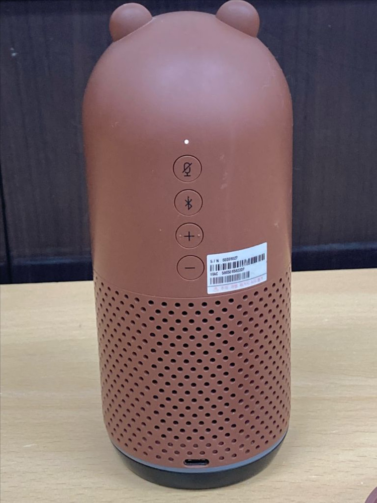 카카오 클로버 AI스피커 브라운 이미지