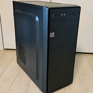 컴퓨터 데스크탑 pc 본체 라이젠3 이미지