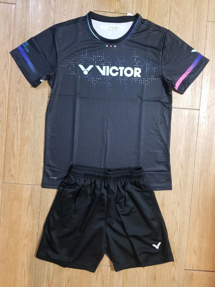 빅터(Victor) 운동복 배드민턴 탁구복 탁구 유니폼 상하의 한벌 판매 이미지