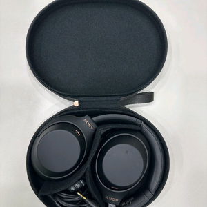 소니 블루투스 헤드폰 WH-1000XM4 블랙 이미지