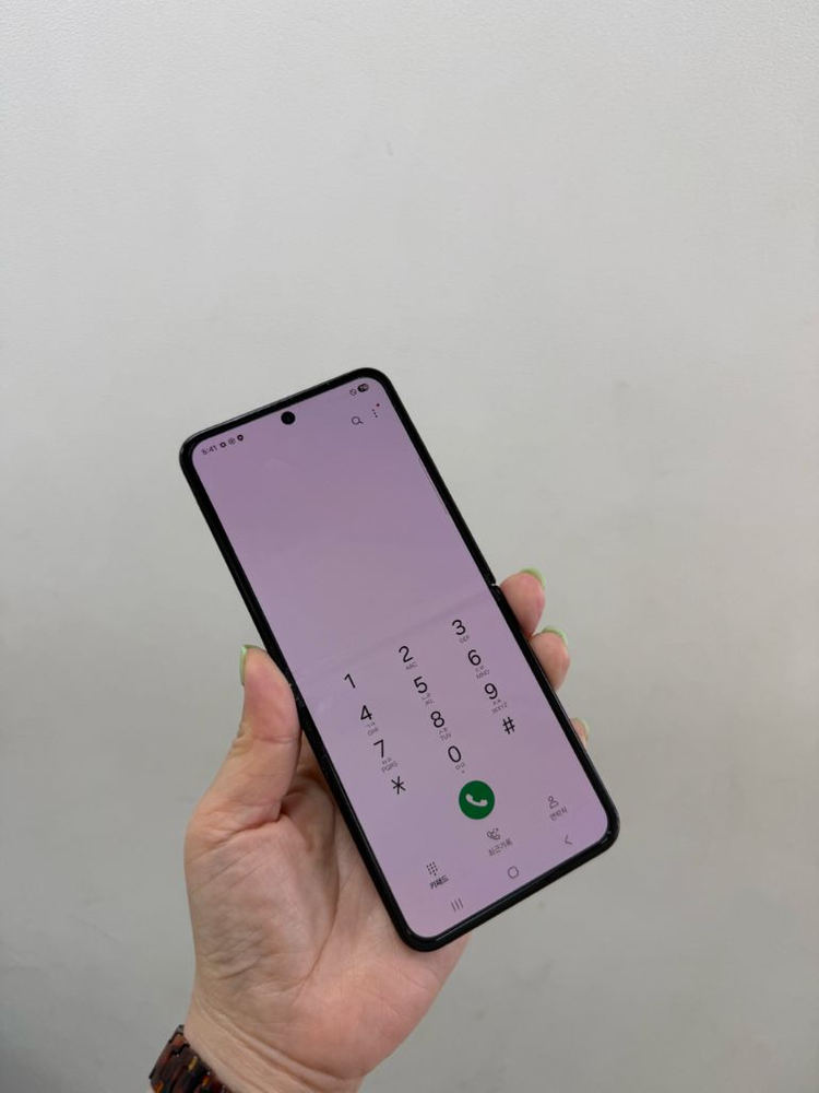 (부산중고폰) 갤럭시z플립4 비스포크에디션 256기가 판매해요 이미지
