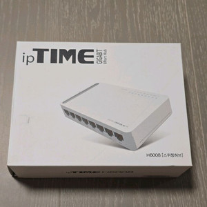 ipTIME H6008 기가비트 8포트 스위칭허브 스위치 허브 이미지
