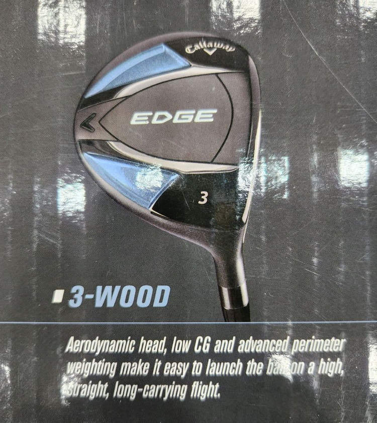 캘러웨이 Edge 여성용 골프 클럽 10피스 풀세트입니다.단순 개봉된 미사용 새상품입니다. 이미지