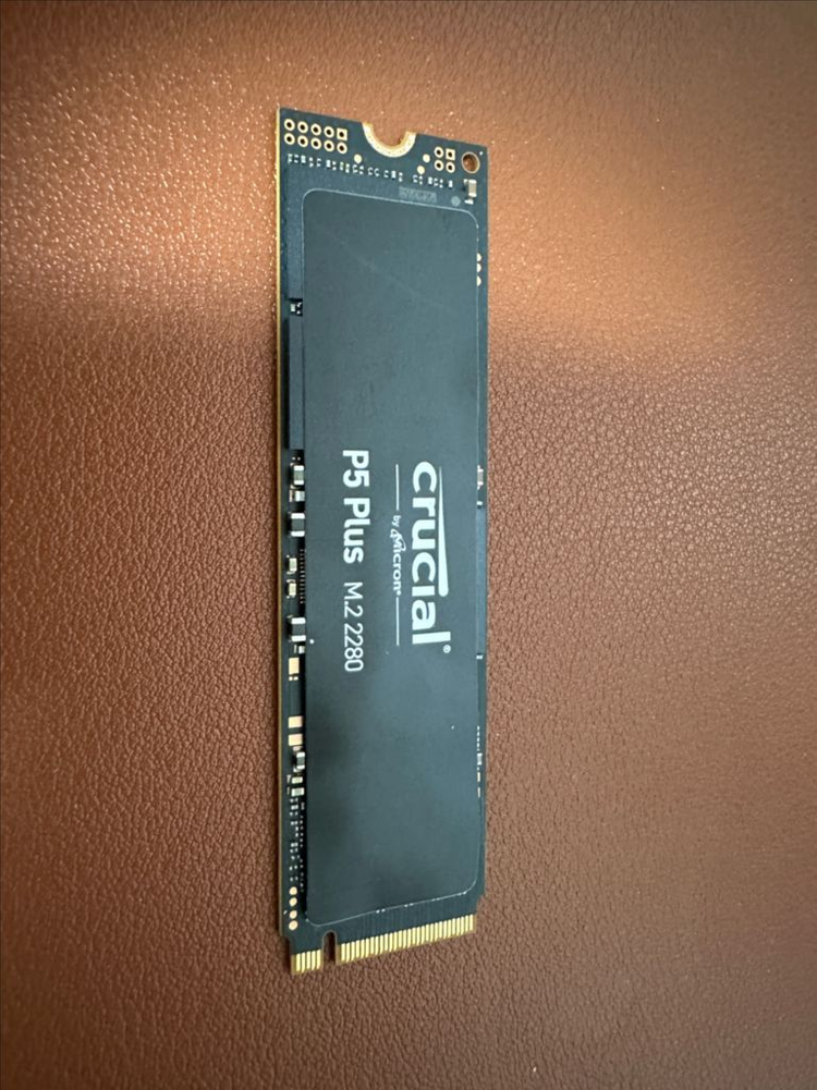 마이크론 Crucial P5 Plus M.2 2280 500GB SSD 미사용 이미지