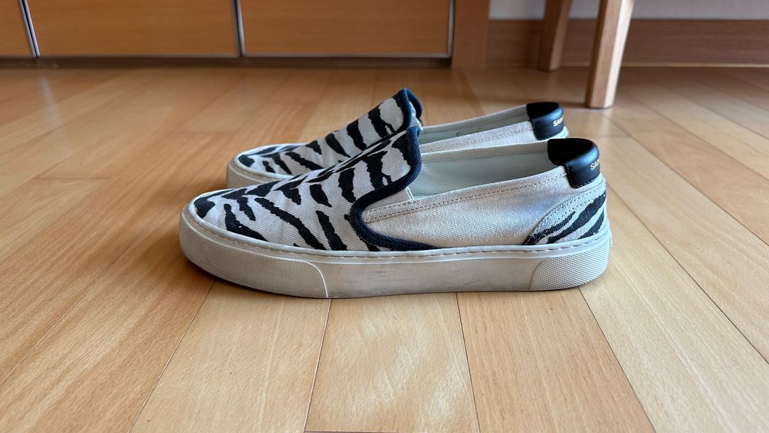 생로랑 SAINT LAURENT 코트 슬립온 스니커즈 이미지