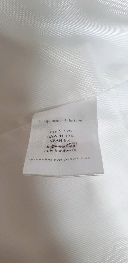GmeW 여성 화이트 반팔 자켓 F 이미지