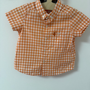 버버리 아기 반팔 셔츠(12m/80) 이미지