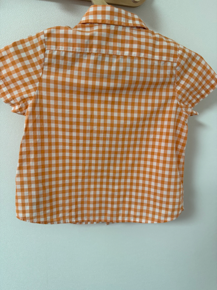 버버리 아기 반팔 셔츠(12m/80) 이미지