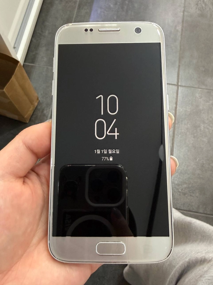 갤럭시S7 실버 32GB Y1750 이미지