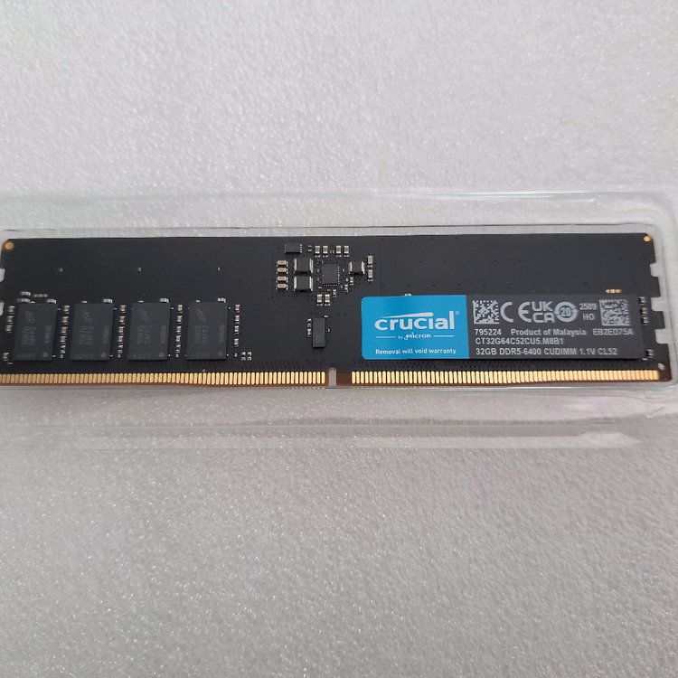 대원cts 정품 마이크론 Crucial DDR5 6400 CL52 32GB 이미지