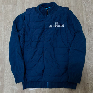 제이린드버그 여성 골프웨어 스윙 니트 경량패딩 점퍼 XS/85 이미지