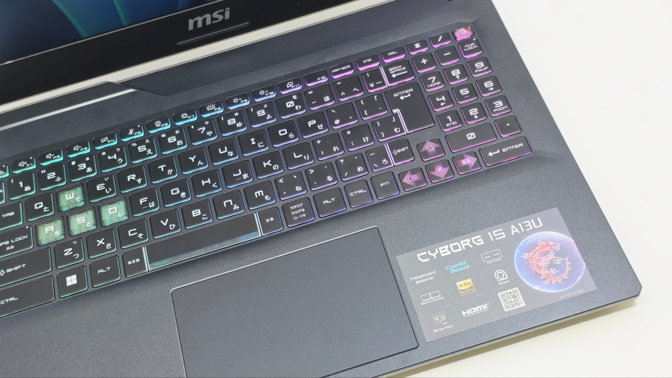 MSI 게이밍노트북 싸이보그 15 A13UCK I7 1TB 3050 이미지