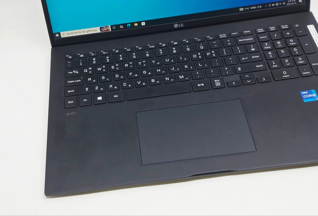 LG그램 17인치 17ZD90P-GX7BK 블랙 i7 중고 노트북 엘지 이미지