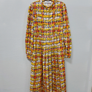 MSGM 체크 롱 원피스 여성42 66 이미지