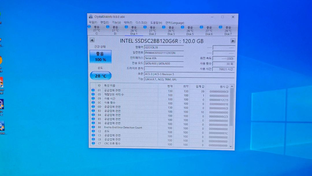 인텔 Dell 120GB SSD DC S3510 Series 이미지