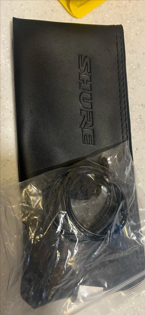 SHURE WL184 핀마이크 이미지