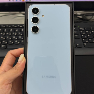 무잔상)갤럭시S24FE 블루 256GB Y1754 이미지