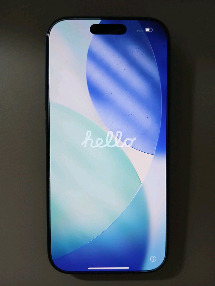 아이폰17프로 딥블루 256gb 자급제 이미지