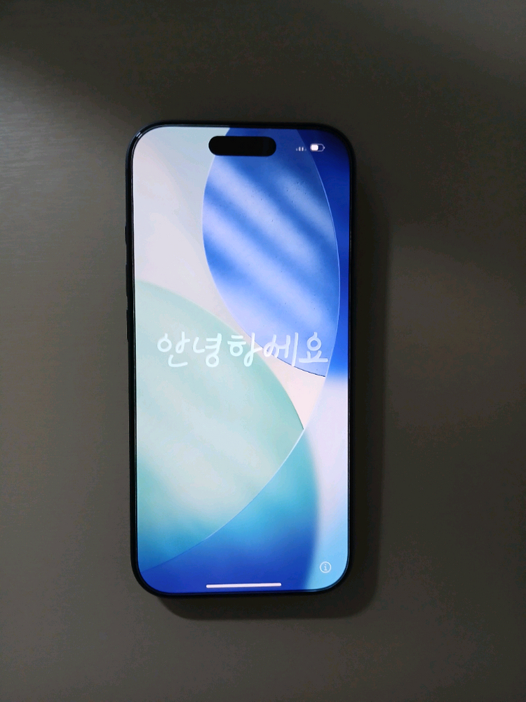 아이폰17프로 딥블루 256gb 자급제 이미지