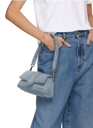제니,조이 착용) JACQUEMUS 자크뮈스 데님백 이미지