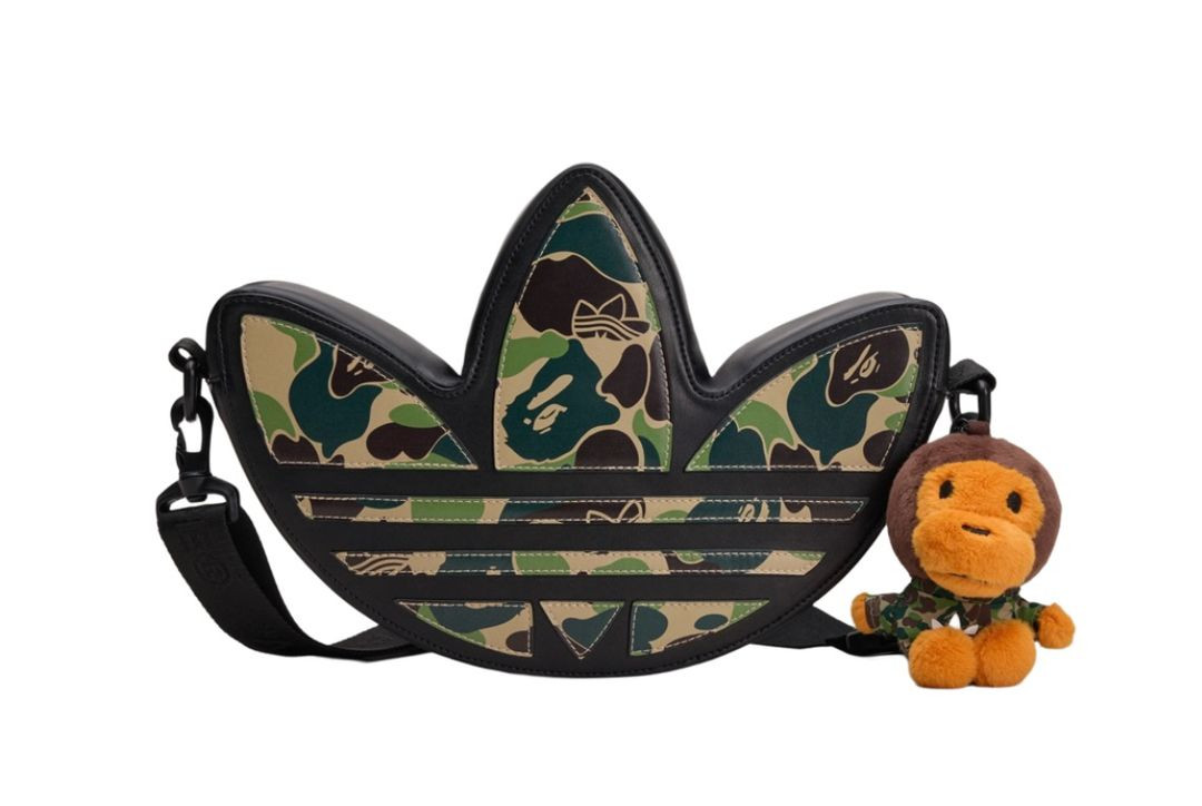 아디다스 베이프 트레포일 숄더백 크로스백 인형 키링 세트 미개봉 미시착 새상품 이미지