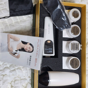 (정가220만) 새상품 퓨라셀미인 홈케어 뷰티기기 풀셋트 이미지