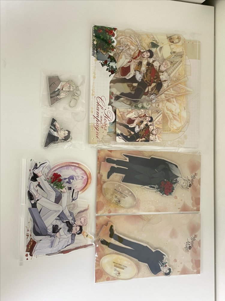 (판매) 장미와샴페인 굿즈 일괄 이미지