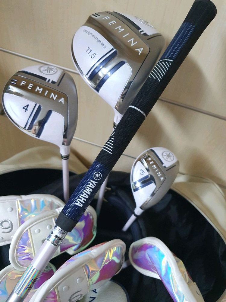 거의새채 여성용 야마하 페미나 정품 골프채 풀세트팝니다 이미지