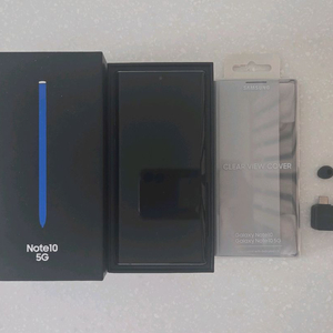 갤럭시 노트10 5G 아우라 글로우 256GB 상태 S급 이미지