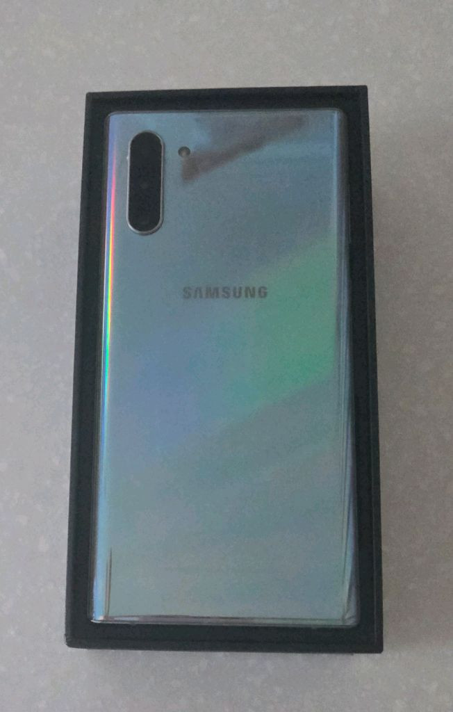 갤럭시 노트10 5G 아우라 글로우 256GB 상태 S급 이미지