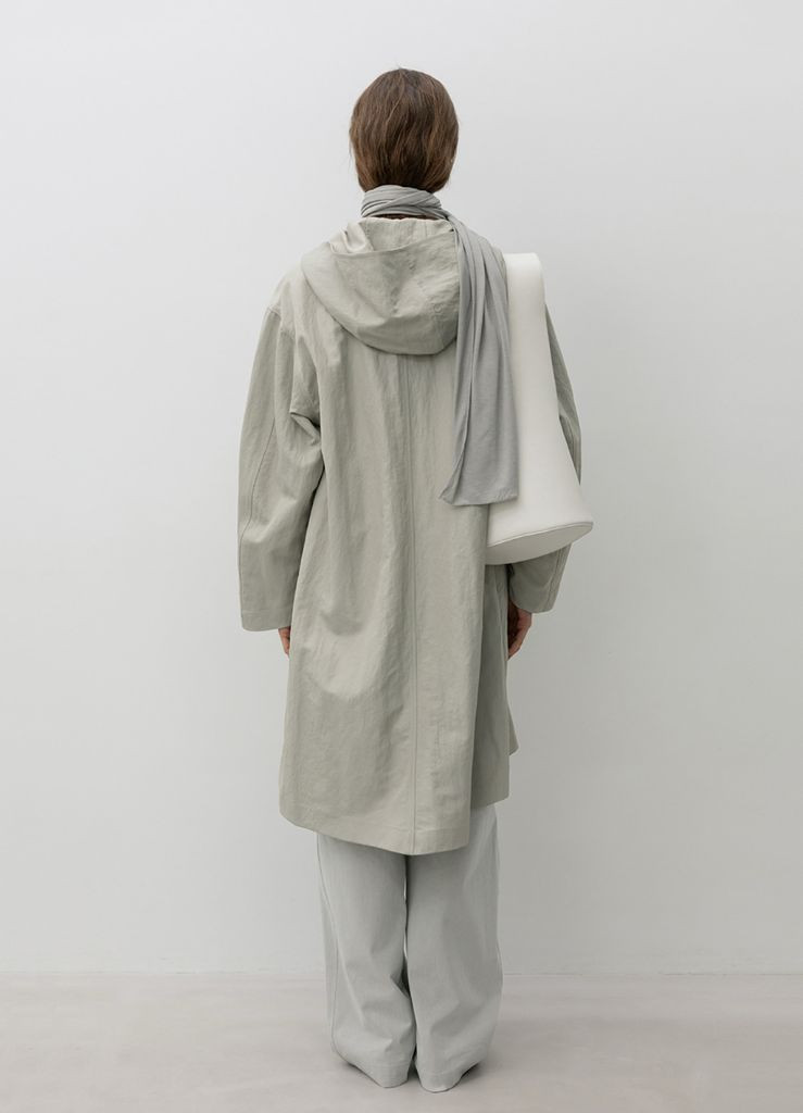 lfm Waxed Hooded Snap Coat / Sage 이미지