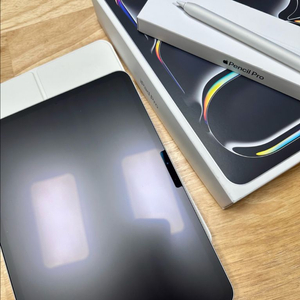 아이패드 프로 11 M4 256 wifi 실버 + 애플펜슬 프로 이미지