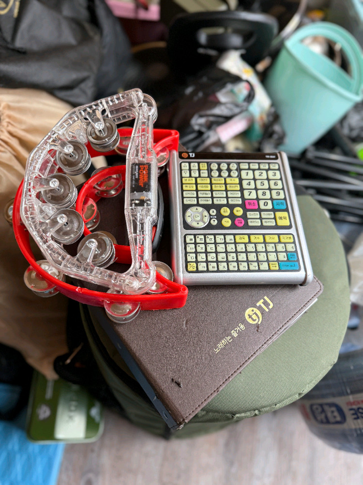 TJ노래방기기 마이크포함 이미지