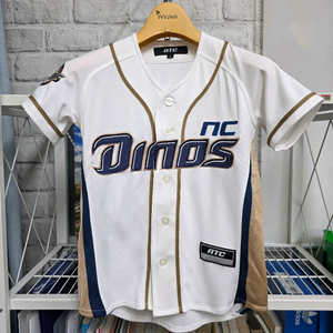 NC다이노스 키즈 유니폼 5호 ATC 노마킹 야구유니폼 MN25 이미지