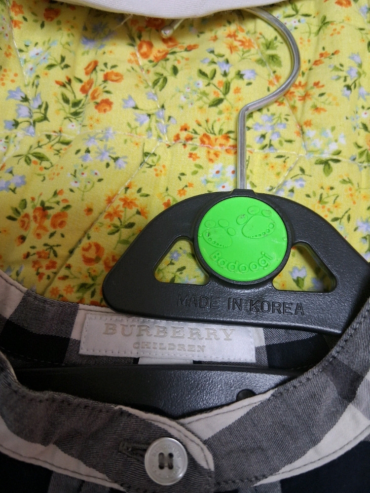 여아동 버버리키즈 체크셔츠140 10세전후 이미지