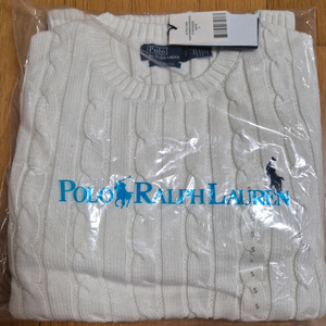 폴로 케이블 꽈배기 니트 긴팔 s새상품 이미지