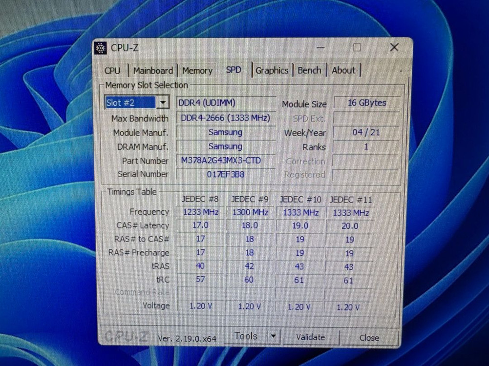삼성 DDR4 2666 16GB 메모리 4개 21년04주차 이미지