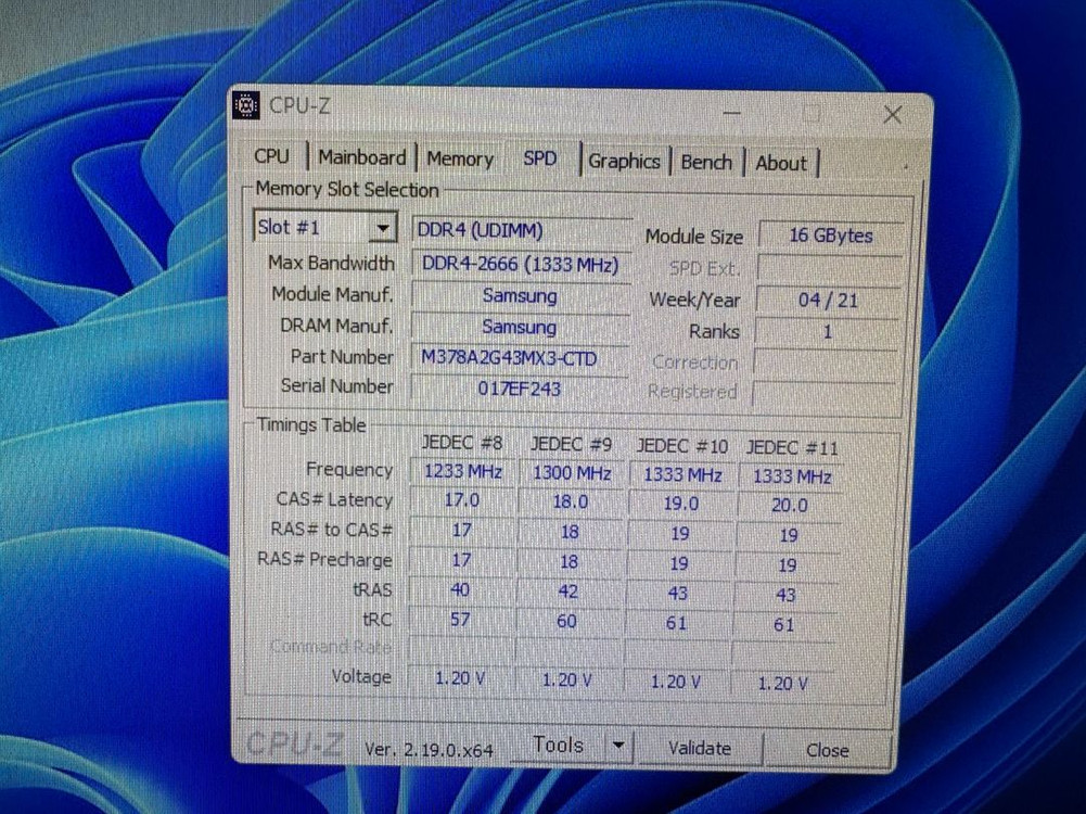 삼성 DDR4 2666 16GB 메모리 4개 21년04주차 이미지