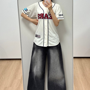 두산베어스 김현수 마킹 야구 홈 유니폼 이미지