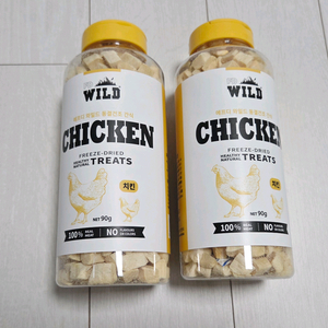 강아지 고양이 간식 에프디와일드 트릿 치킨 90g 2개 이미지