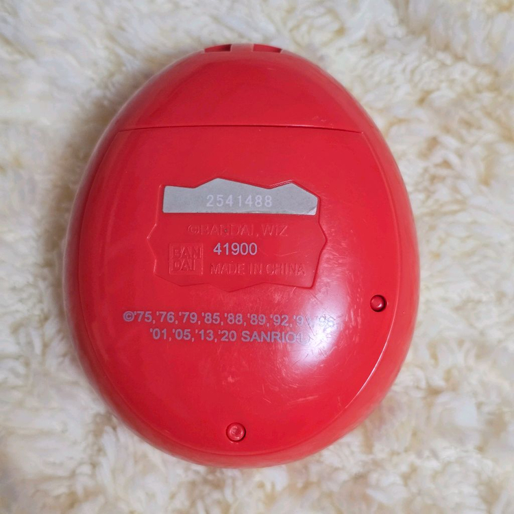 (알다마)다마고치 미츠 산리오 레드 이미지