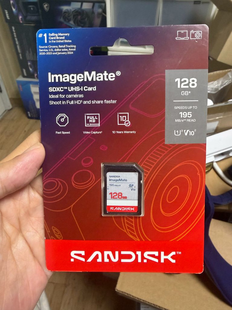 샌디스크 ImageMate 128GB SD카드 이미지