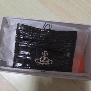 백화점 구매 비비안웨스트우드 카드지갑 송아지가죽 크로커다일 이미지