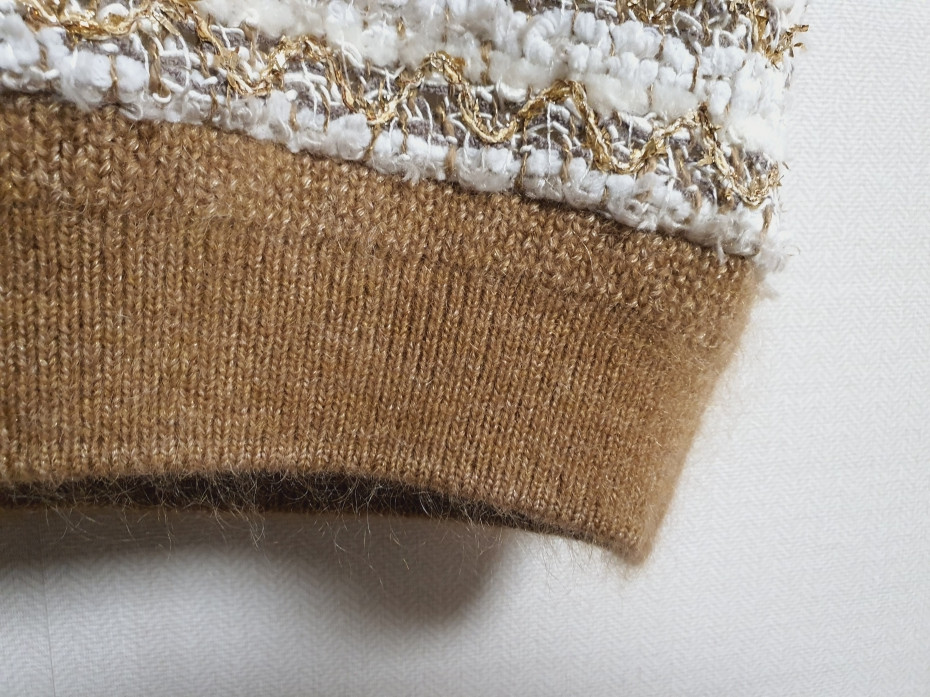 랑방컬렉션 글리터 니트 베스트 66사이즈 정품 이미지