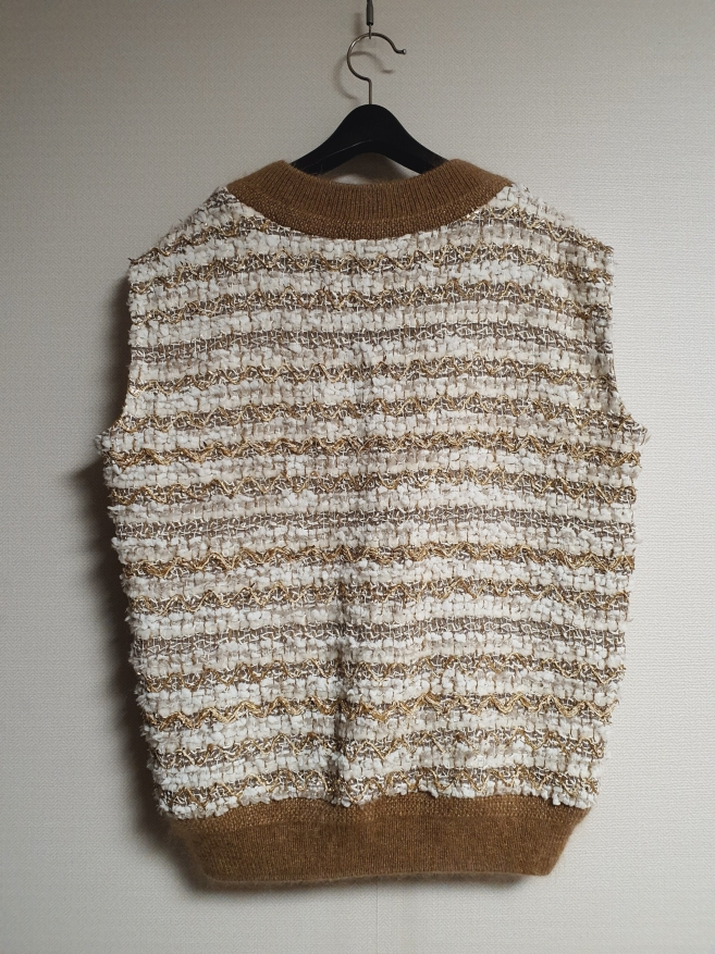 랑방컬렉션 글리터 니트 베스트 66사이즈 정품 이미지