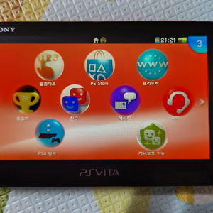 PS VITA 2세대 레드 판매합니다 이미지