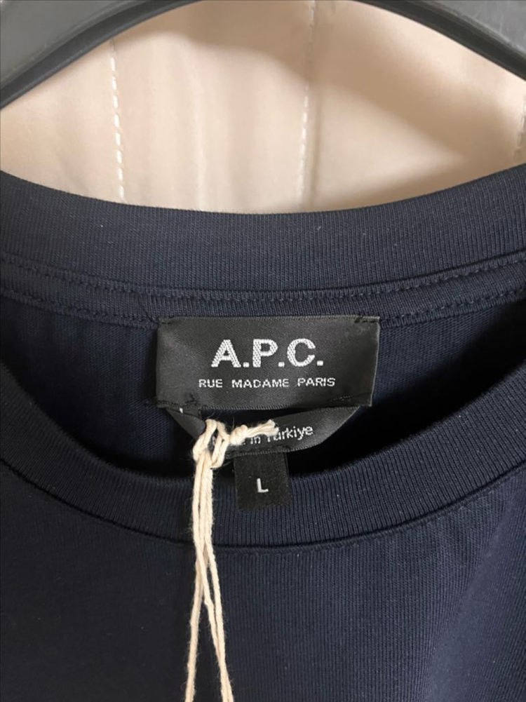아페쎄 반팔 네이비 라지 A.P.C. 이미지