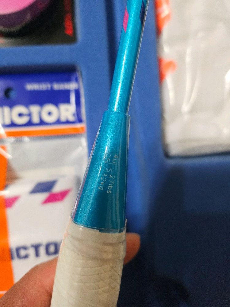 빅터 크라운 컬렉션 배드민턴 라켓 패키지(새상품) 이미지